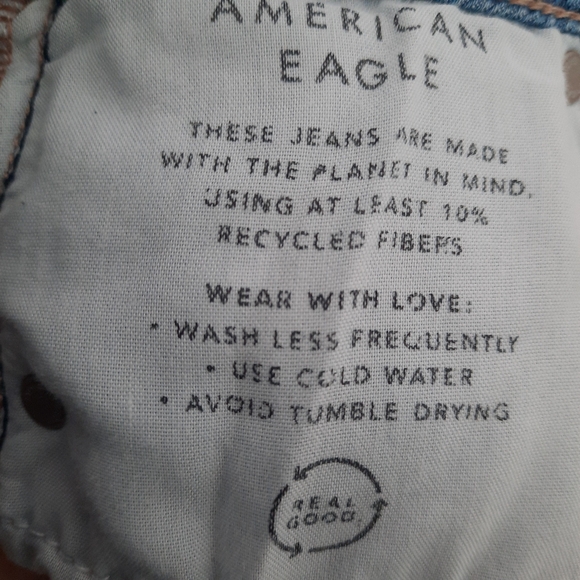 AE Super high-rise baggy, wide leg Jeans Size 0 - Picture 8 of 11